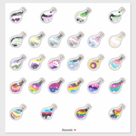 Stolpersticker Aufkleber