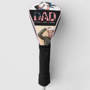 Stolud Dad America   usa Veteran Veteran Day Golf Headcover