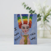 Stolz 2016 Postkarten - Ich wurde auf diese Weise  (Stehend Vorderseite)