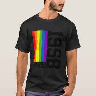 Stolz 65. LGBTQ 1958 Queer T-Shirt