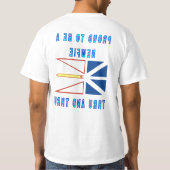 STOLZ, A NEWFIE ZU SEIN DURCH UND DURCH T-Shirt (Rückseite)