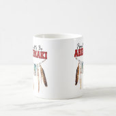 Stolz, Abenaki zu sein Kaffeetasse (Mittel)