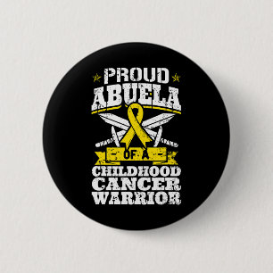 Stolz Abuela eines Krebserregers im Kindesalter Button