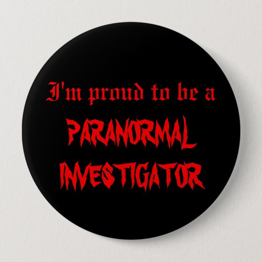 "Stolz, Abzeichen zu sein" Button (Vorderseite)