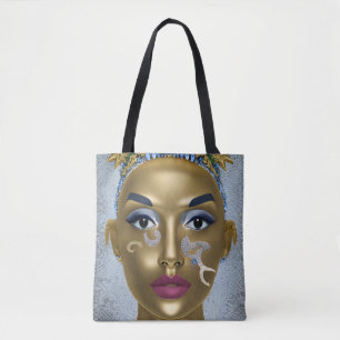 Stolz Afrikaner: Schönes Portrait Schwarze Geschic Tasche
