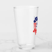 Stolz als Amerikaner Glas (Rechts)