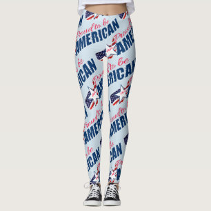 Stolz als Amerikaner Leggings