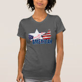 Stolz als Amerikaner T-Shirt (Vorderseite)