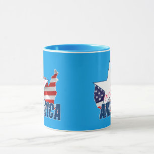 Stolz als Amerikaner Tasse