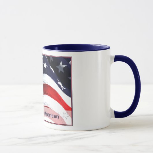 Stolz als amerikanische Tasse (Rechts)
