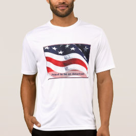 Stolz als amerikanischer T - Shirt