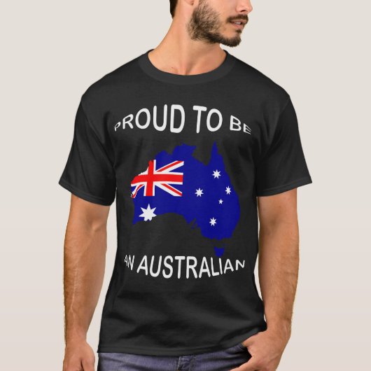 Stolz als australischer T - Shirt (Vorderseite)