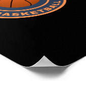 Stolz als Basketball-Mama Poster (Ecke)