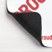 Stolz als Fundraiser-Mousemat Mousepad (Ecke)