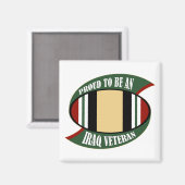 Stolz als Irakveteran Magnet (Vorderseite/Rückseite)