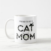 Stolz als Katzen-Mama Kaffeetasse (Links)