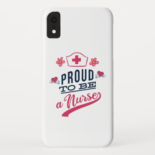 Stolz als Krankenschwester Case-Mate iPhone Hülle (Rückseite)
