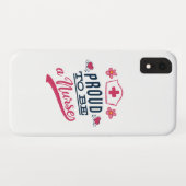 Stolz als Krankenschwester Case-Mate iPhone Hülle (Rückseite (Horizontal))