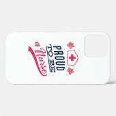 Stolz als Krankenschwester Case-Mate iPhone Hülle (Rückseite (Horizontal))