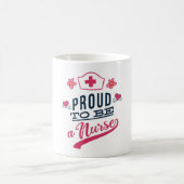 Stolz als Krankenschwester Kaffeetasse (Mittel)