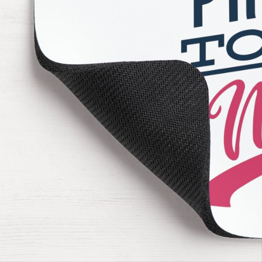 Stolz als Krankenschwester Mousepad (Ecke)