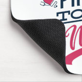 Stolz als Krankenschwester Mousepad (Ecke)