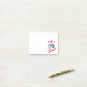 Stolz als Krankenschwester Post-it Klebezettel (Auf Schreibtisch)