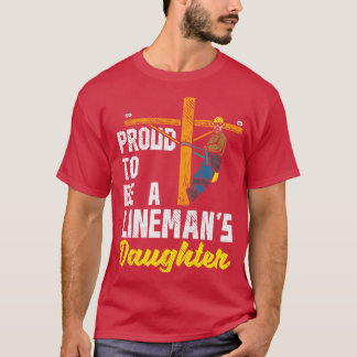 Stolz als Linemans-Tochter T-Shirt