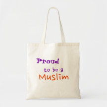 Stolz als muslimische Tasche