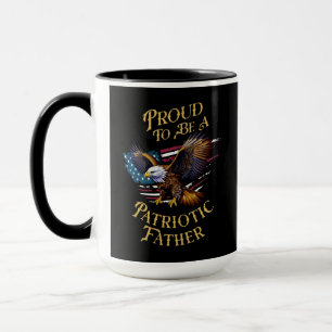 Stolz als Patriotischer Vater Tasse