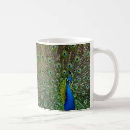stolz als Pfau Kaffeetasse (Rechts)