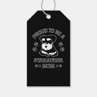 Stolz als Schnauzer-Mama Geschenkanhänger