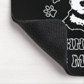 Stolz als Schnauzer-Mama Mousepad (Ecke)