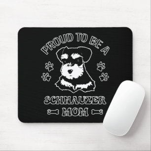 Stolz als Schnauzer-Mama Mousepad