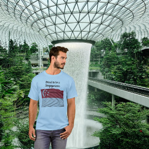 Stolz als T - Shirt des Nationaltags in Singapur