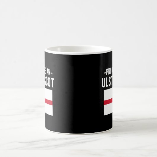 Stolz als ulster-Schotte-Fahne Nordirlands Kaffeetasse (Mittel)