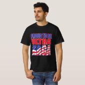 Stolz als Unterstützer Trumps T-Shirt (Vorne ganz)