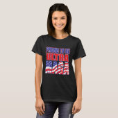 Stolz als Unterstützer Trumps T-Shirt (Vorne ganz)