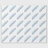 Stolz als Vogel-Nerd Geschenkpapier (Flach)