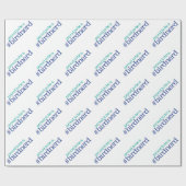 Stolz als Vogel-Nerd Geschenkpapier (Flach)