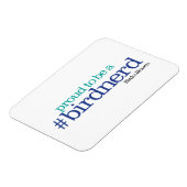 Stolz als Vogel-Nerd Magnet (Linke Seite)