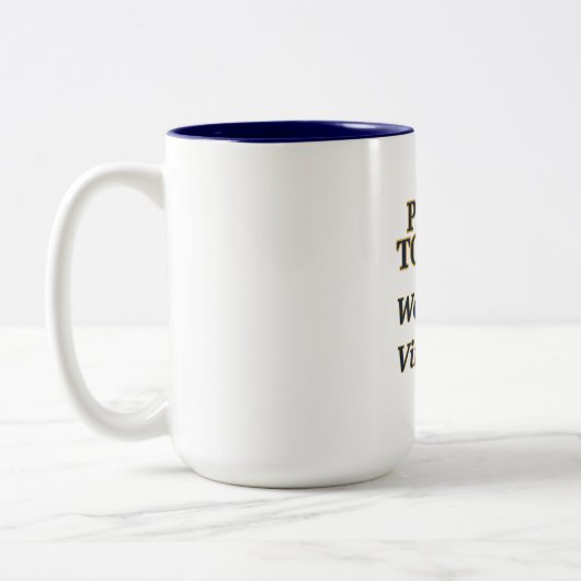 Stolz als westjunganische Tasse (Links)