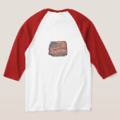 "Stolz Amerikaner. T-Shirt (AblageHinten)