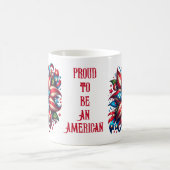 Stolz, Amerikaner zu sein - 4. Juli Kaffee Tasse (Mittel)