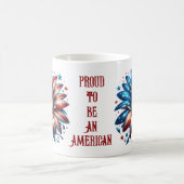 Stolz, Amerikaner zu sein - 4. Juli Kaffee Tasse (Mittel)