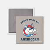 Stolz, Amerikaner zu sein Magnet (Vorderseite/Rückseite)