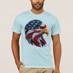 Stolz, Amerikaner zu sein Patriotic USA T - Shir T-Shirt