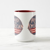 Stolz, Amerikaner zu sein Tasse (Zentrum)