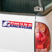 Stolz, amerikanischer Autoaufkleber zu sein (Auf Lkw)