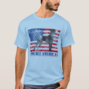 Stolz amerikanischer Great Dane T-Shirt